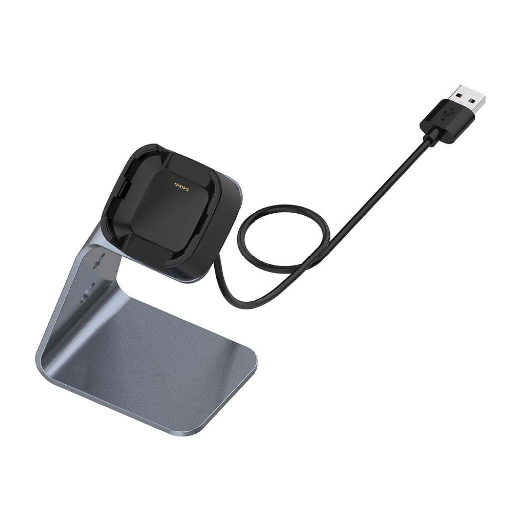 Metal Ladestation passer til Fitbit Versa Lite / Fitbit Versa 1