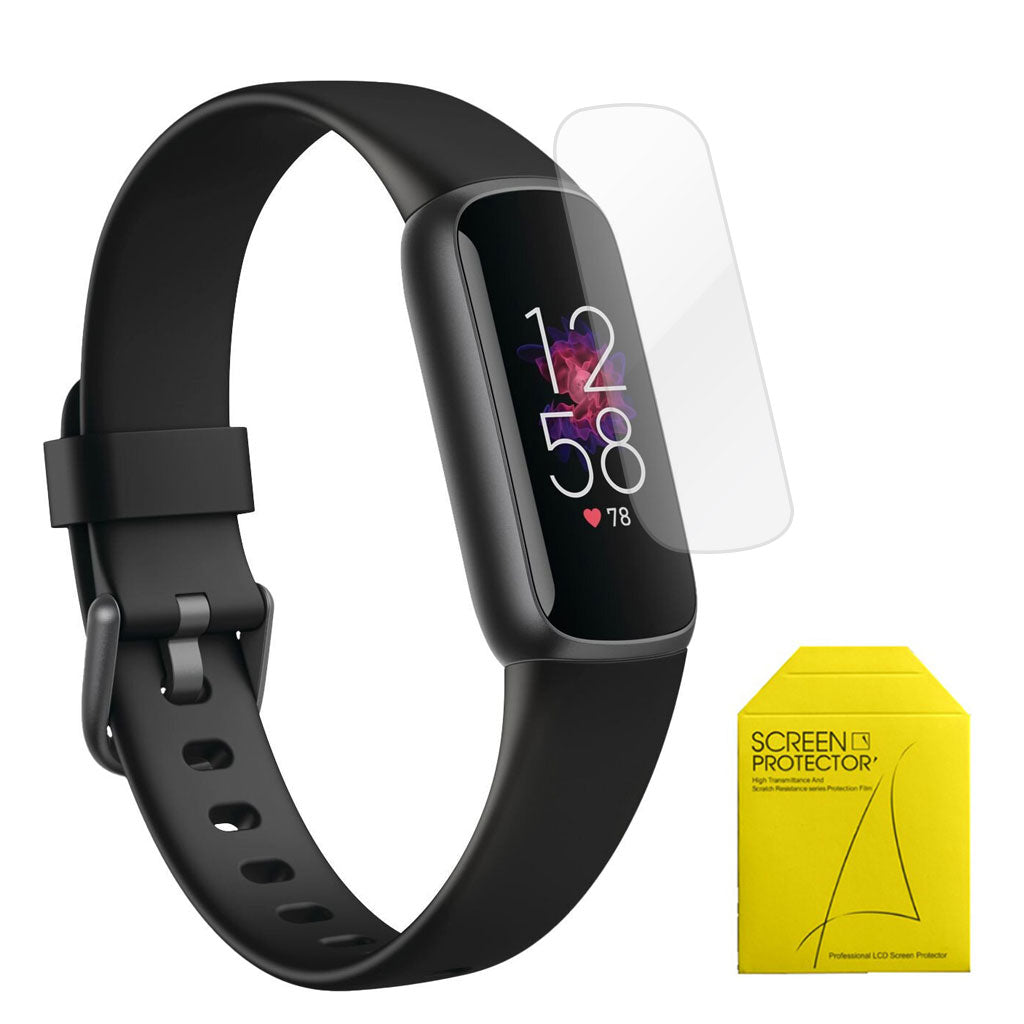 Plastik Skærmbeskytter passer til Fitbit Luxe