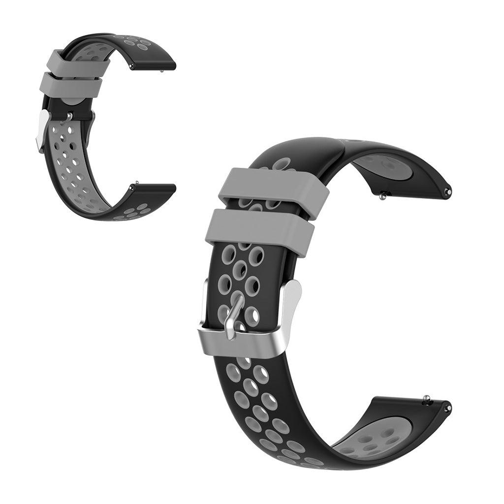 Rigtigt Sejt Silikone Universal Rem passer til Smartwatch
