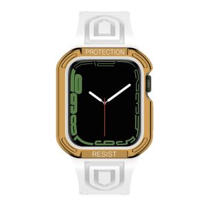 Silikone Rem med Cover passer til Apple Watch Series 7 41mm