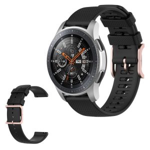 Silikone Universal Rem passer til Samsung Galaxy Watch 3 (45mm) / Samsung Galaxy Watch (46mm)