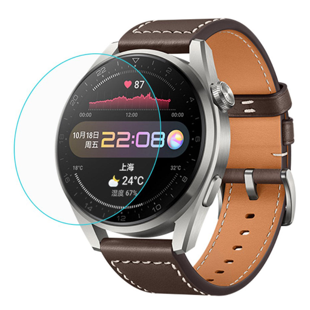 Plastik Skærmbeskytter passer til Huawei Watch 3 Pro