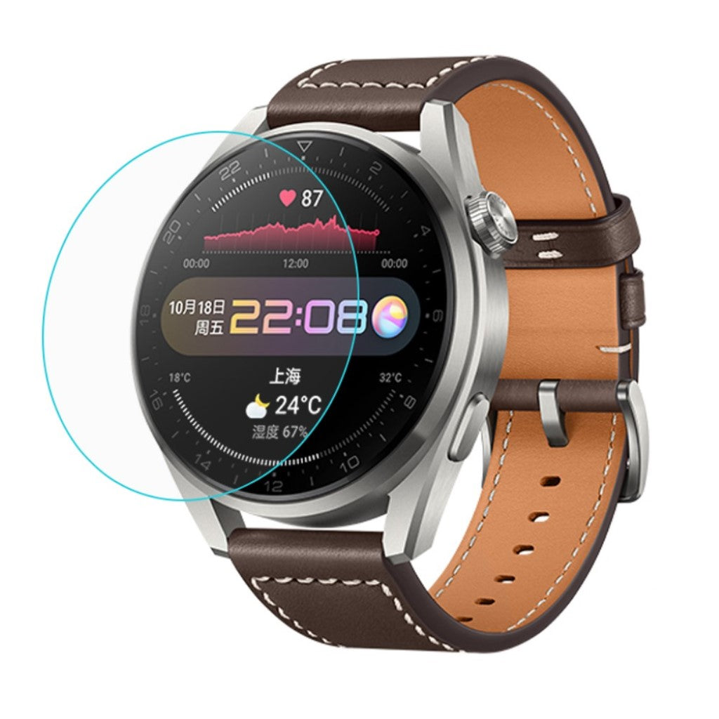Plastik Skærmbeskytter passer til Huawei Watch 3 Pro