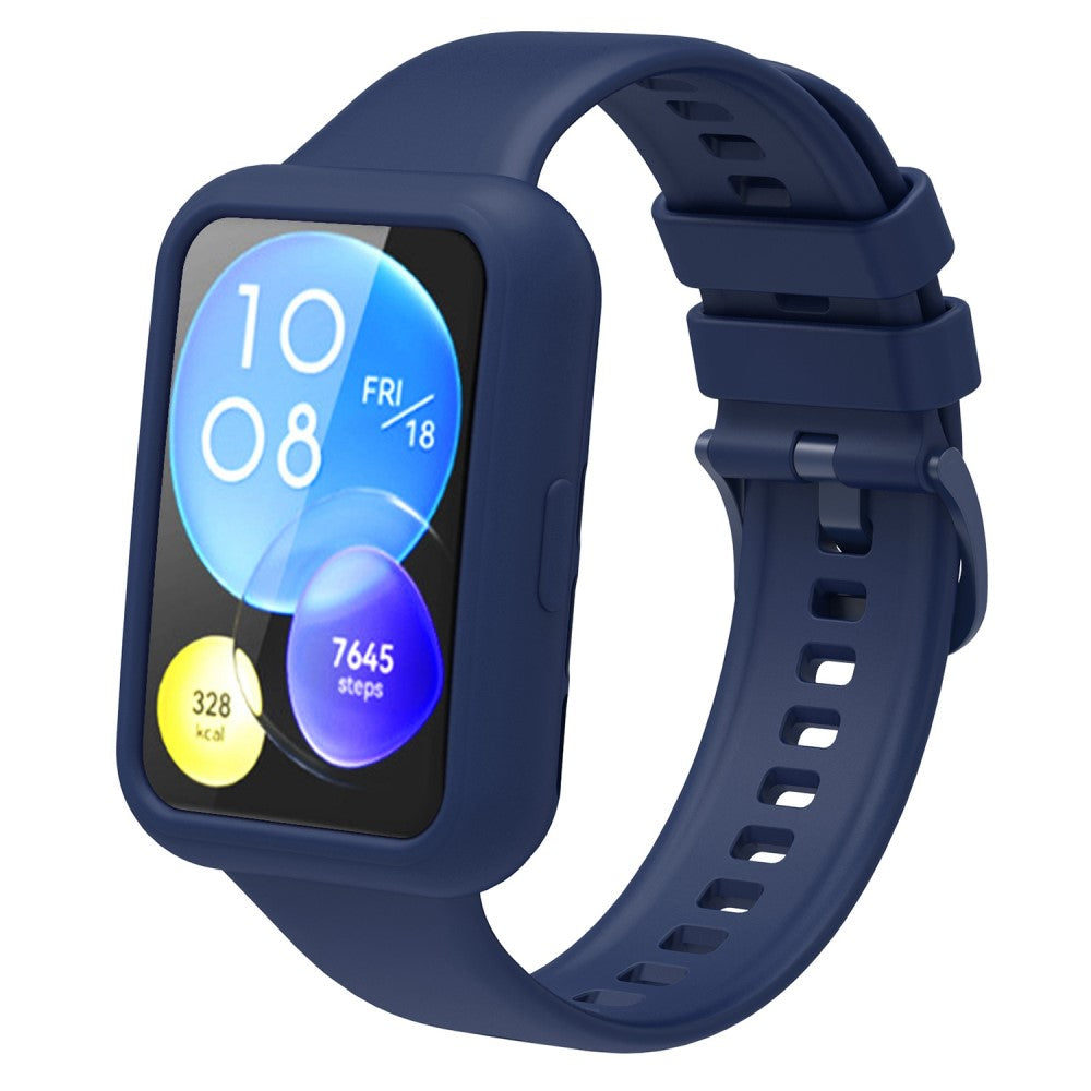 Rigtigt Fed Silikone Cover passer til Huawei Watch Fit 2