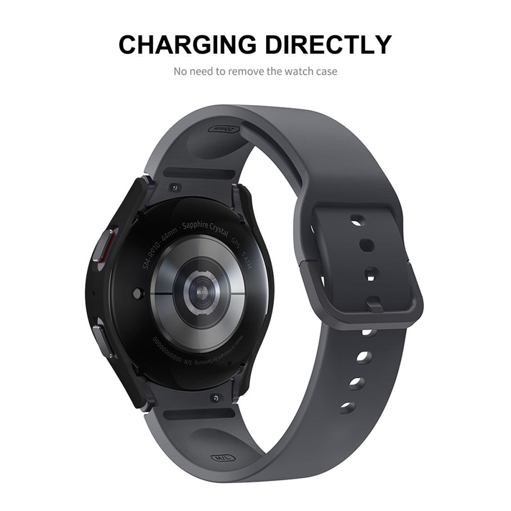 Super Godt Cover med Skærmbeskytter i Plastik og Hærdet Glas passer til Huawei Watch 5