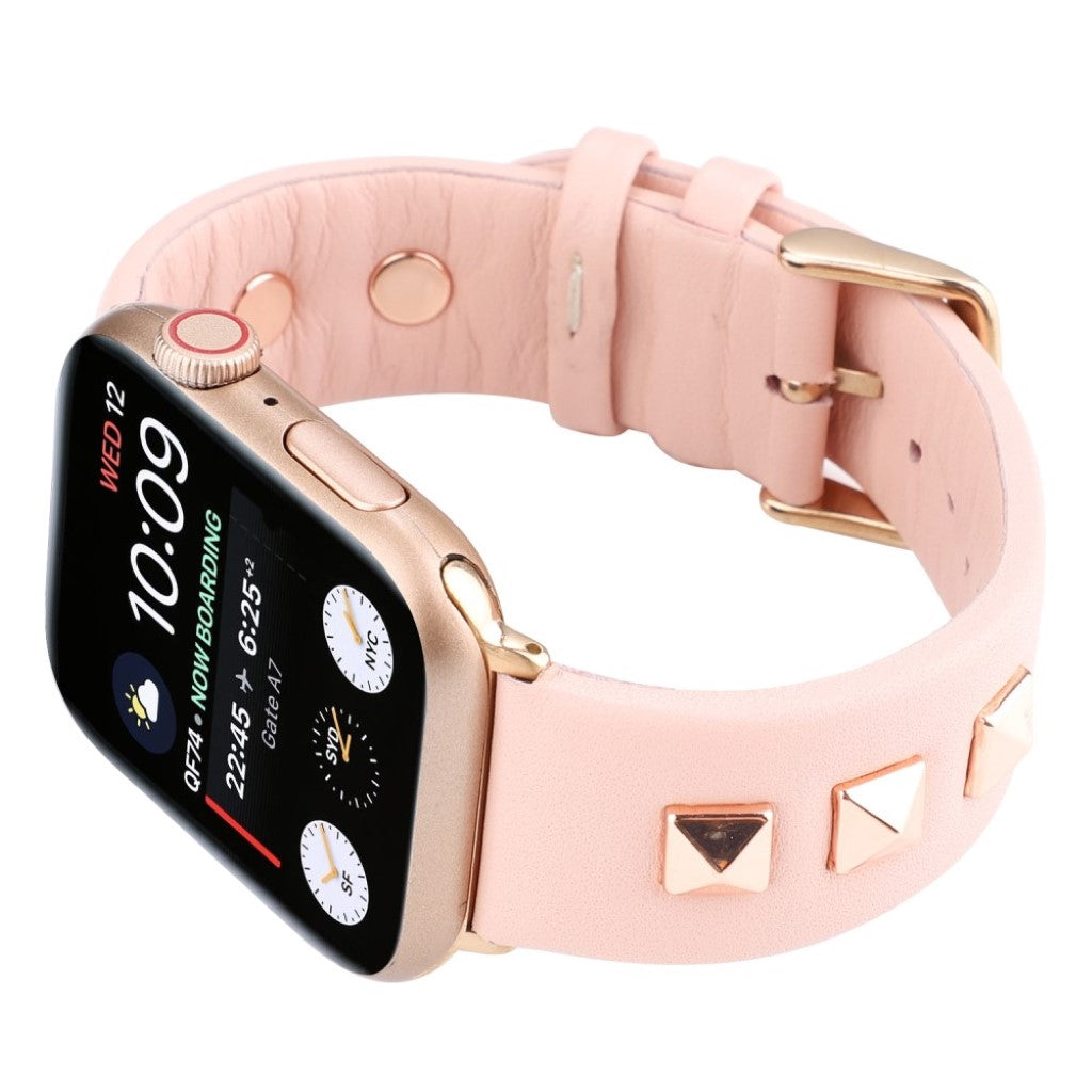 Vildt Fed Ægte Læder Rem passer til Apple Watch Series 4 44mm Rabat