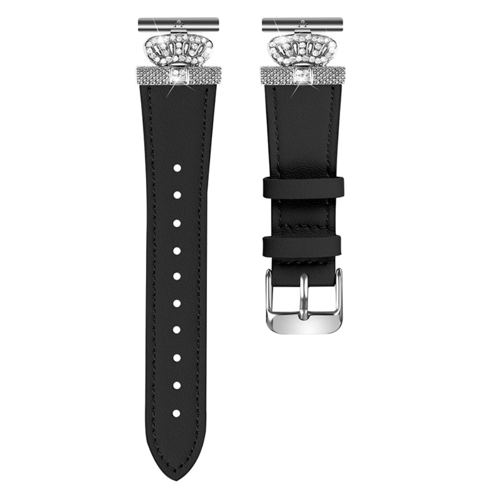 Ægte Læder Universal Rem passer til Garmin Forerunner 645 / Garmin Forerunner 645 Music
