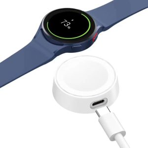 Plastik Og Silikone Trådløs Magnetisk Ladestation passer til Apple Watch Series 1-3 42mm / Apple Watch Series 1-3 38mm