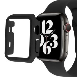 Vildt Godt Universal Cover med Skærmbeskytter i Plastik og Hærdet Glas passer til Apple Smartwatch Online