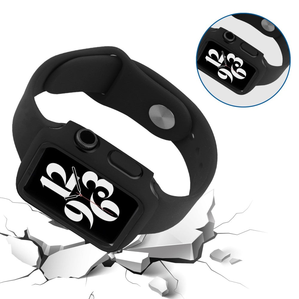 Vildt Godt Universal Cover med Skærmbeskytter i Plastik og Hærdet Glas passer til Apple Smartwatch Online