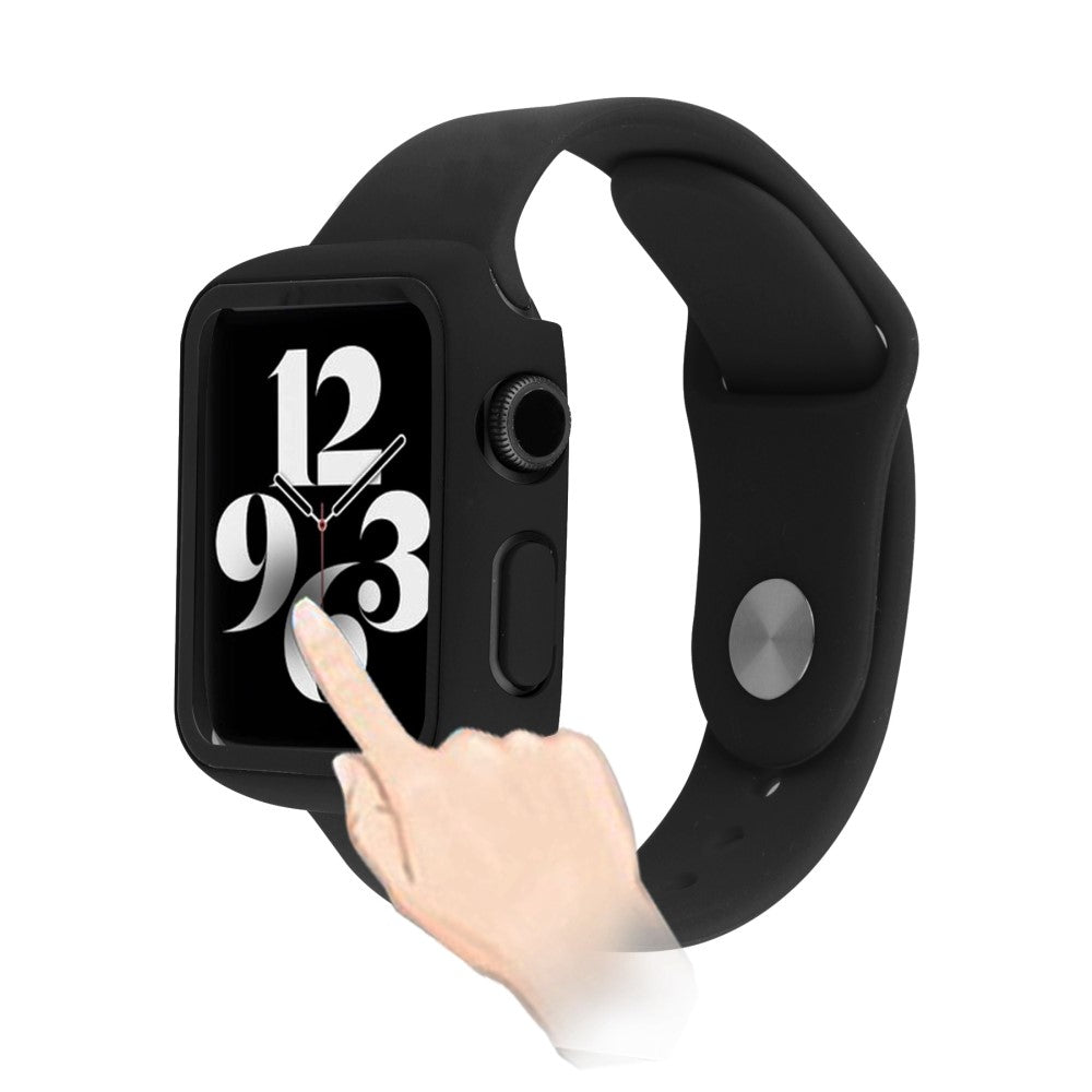 Vildt Godt Universal Cover med Skærmbeskytter i Plastik og Hærdet Glas passer til Apple Smartwatch Online