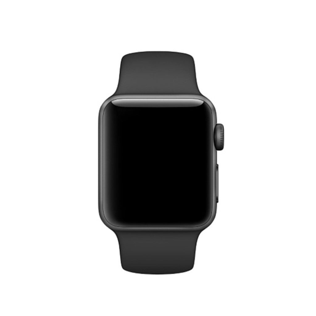Vildt Hårdfør Silikone Rem passer til Apple Watch Series 4 44mm