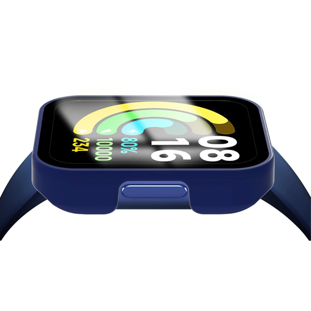 Godt Cover med Skærmbeskytter i Plastik og Hærdet Glas passer til Xiaomi Redmi Watch 2 Lite