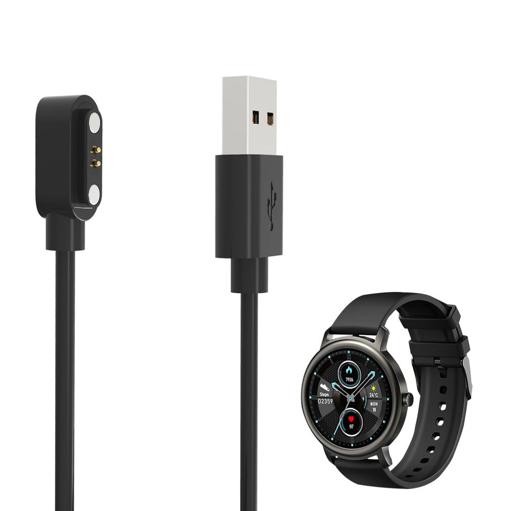 60cm Magnetisk USB Opladningskabel passer til Smartwatch