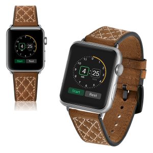 Ægte Læder Universal Rem passer til Apple Watch Series 5 40mm / Apple Watch 40mm