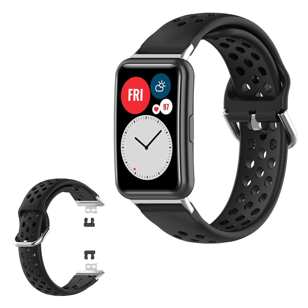 Rigtigt Skøn Silikone Rem passer til Huawei Watch Fit