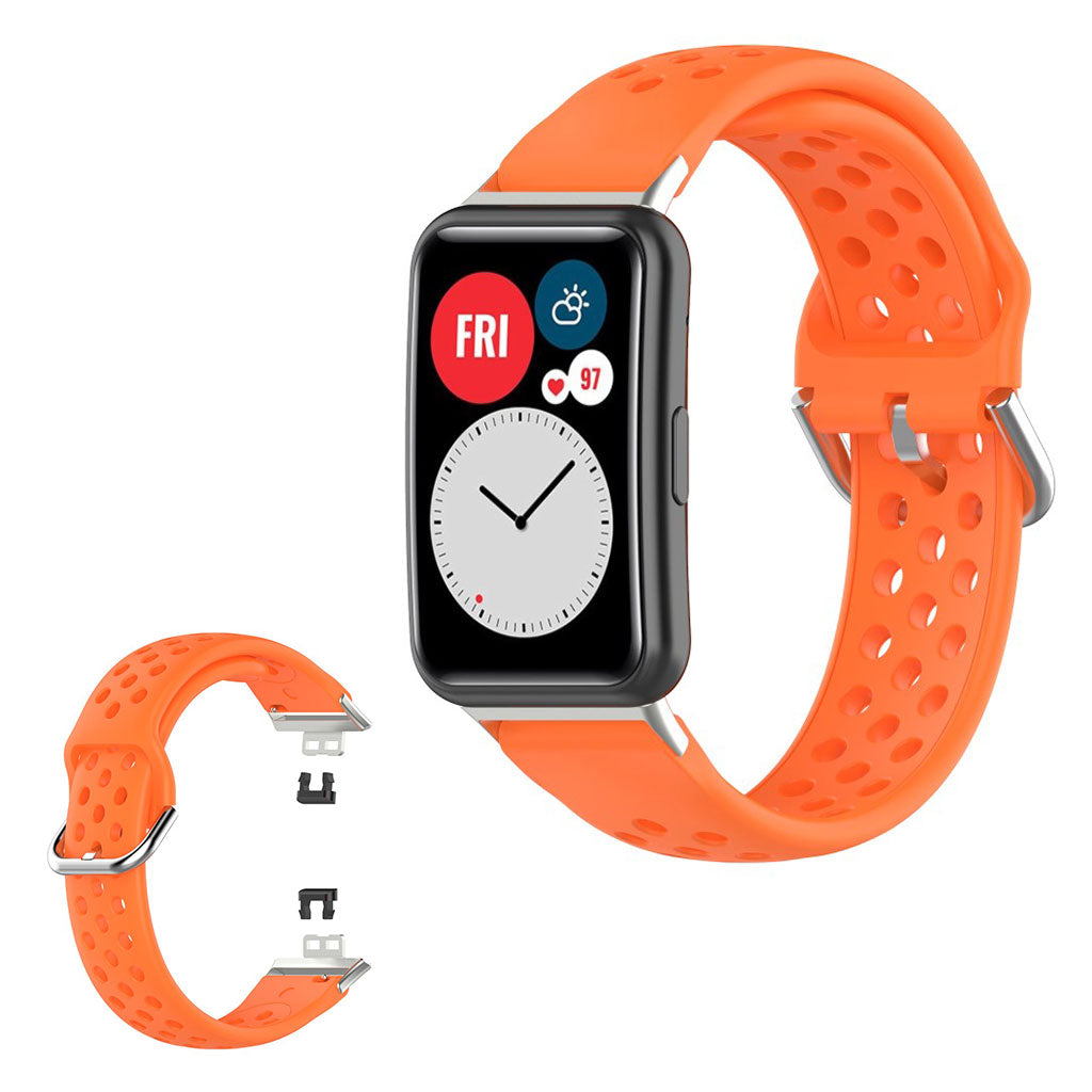 Rigtigt Skøn Silikone Rem passer til Huawei Watch Fit