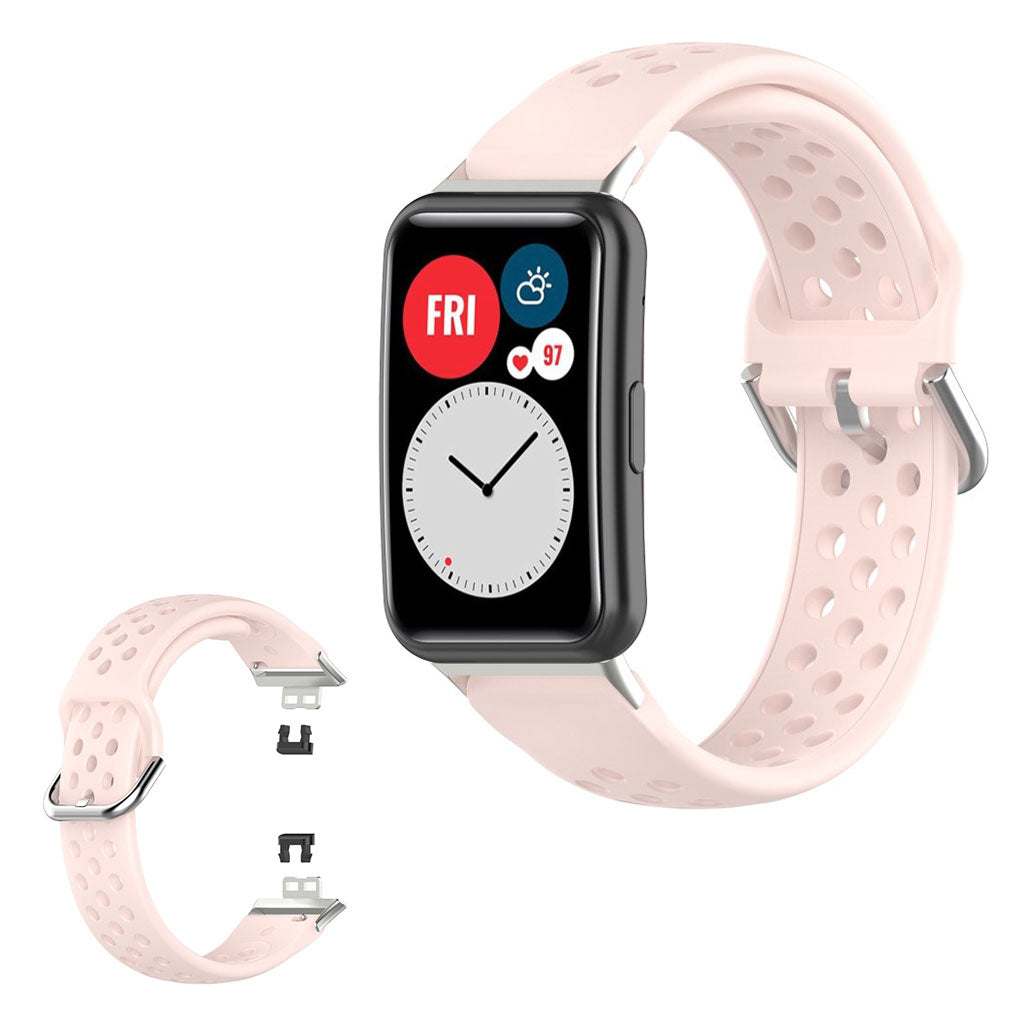 Rigtigt Skøn Silikone Rem passer til Huawei Watch Fit