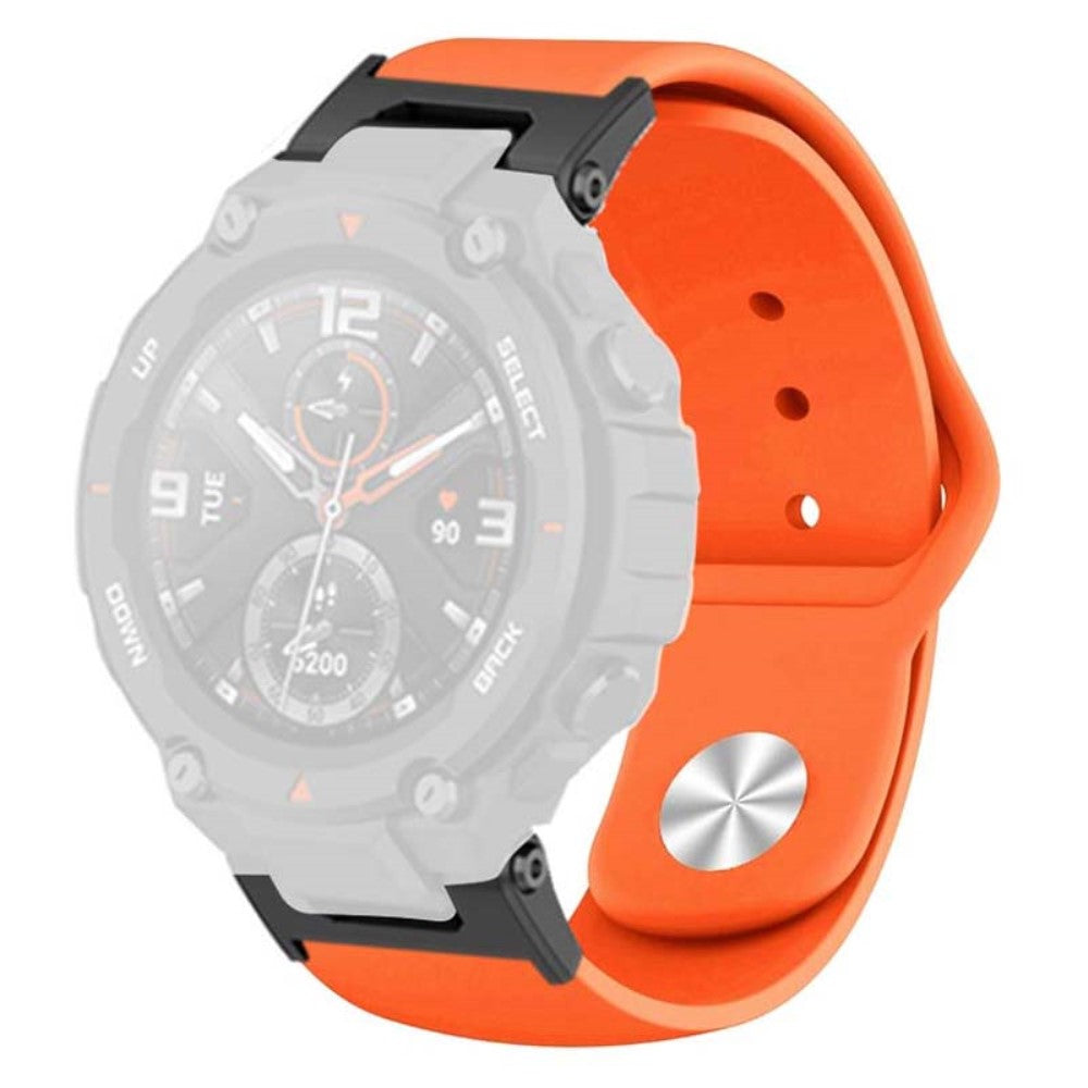 Silikone Universal Rem passer til Amazfit T-Rex 1 / Amazfit T-Rex Pro Levere