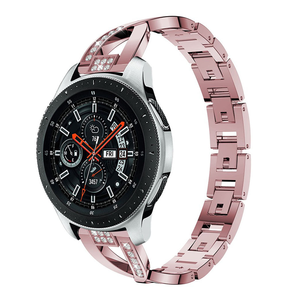 Super Smuk Metal Rem passer til Samsung Galaxy Watch (46mm) Online salg