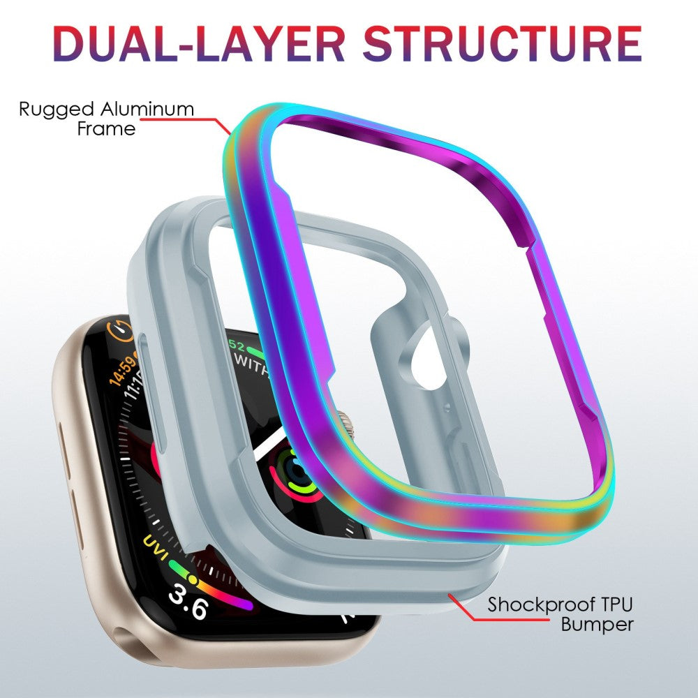 Metal Universal Bumper passer til Apple Smartwatch
