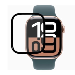 Silikone Skærmbeskytter passer til Apple Watch Series 10 42mm