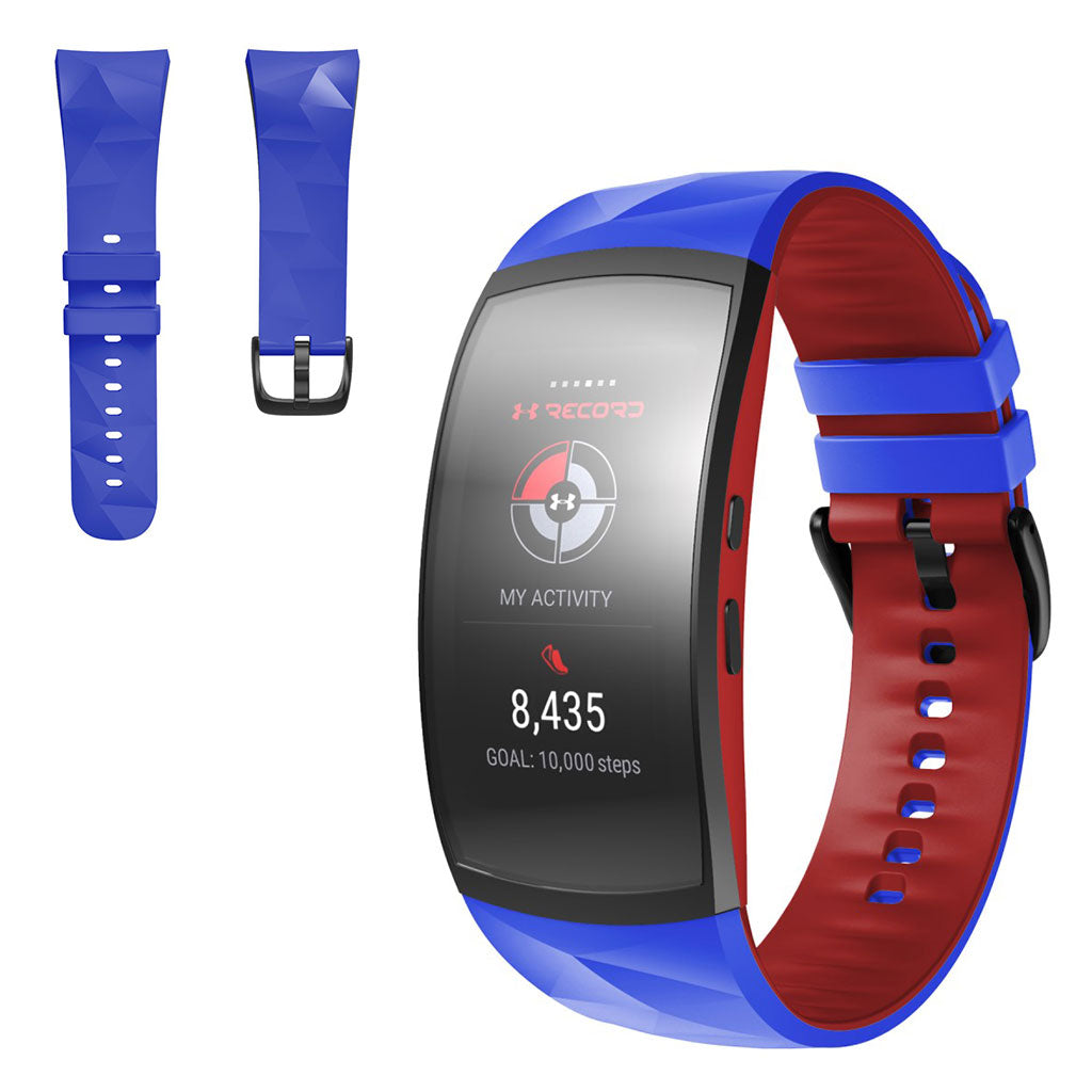 Silikone Universal Rem passer til Samsung Gear Fit2 Pro / Samsung Gear Fit2