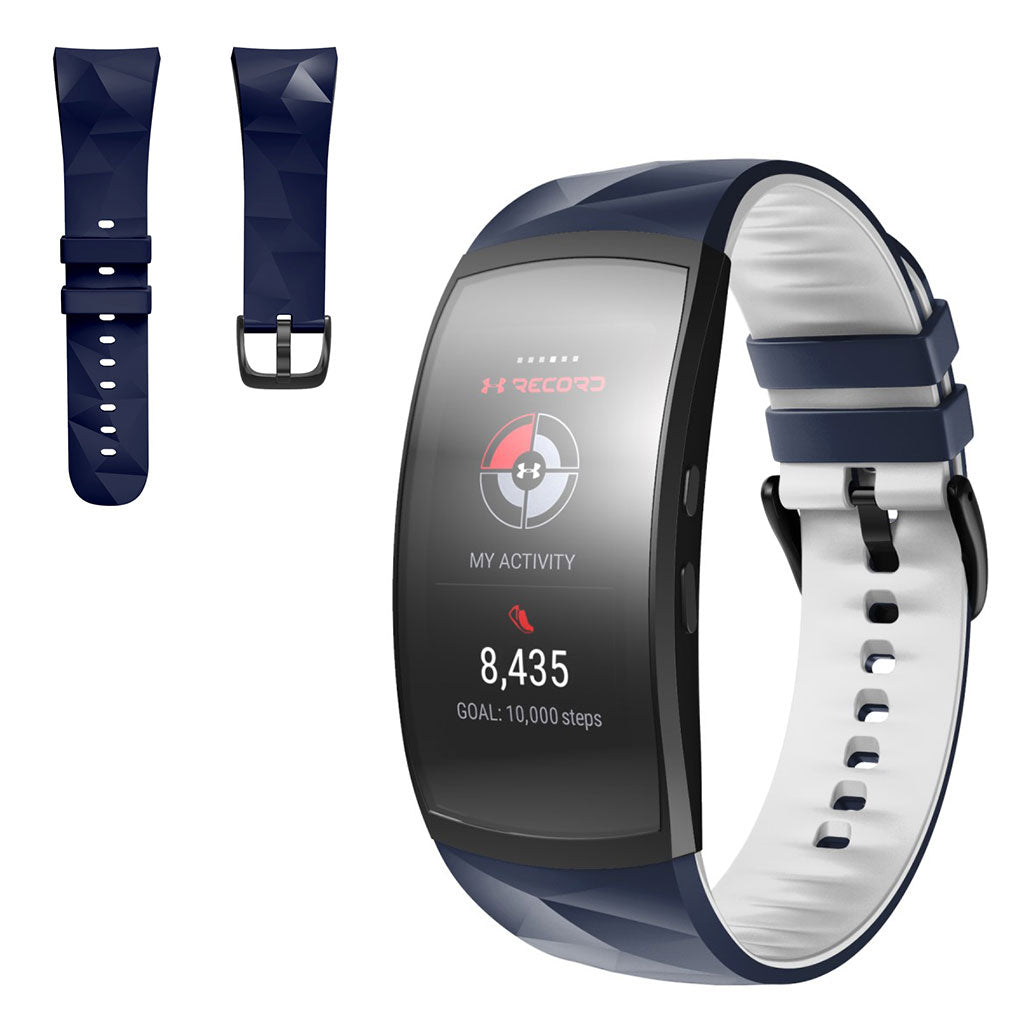 Silikone Universal Rem passer til Samsung Gear Fit2 Pro / Samsung Gear Fit2