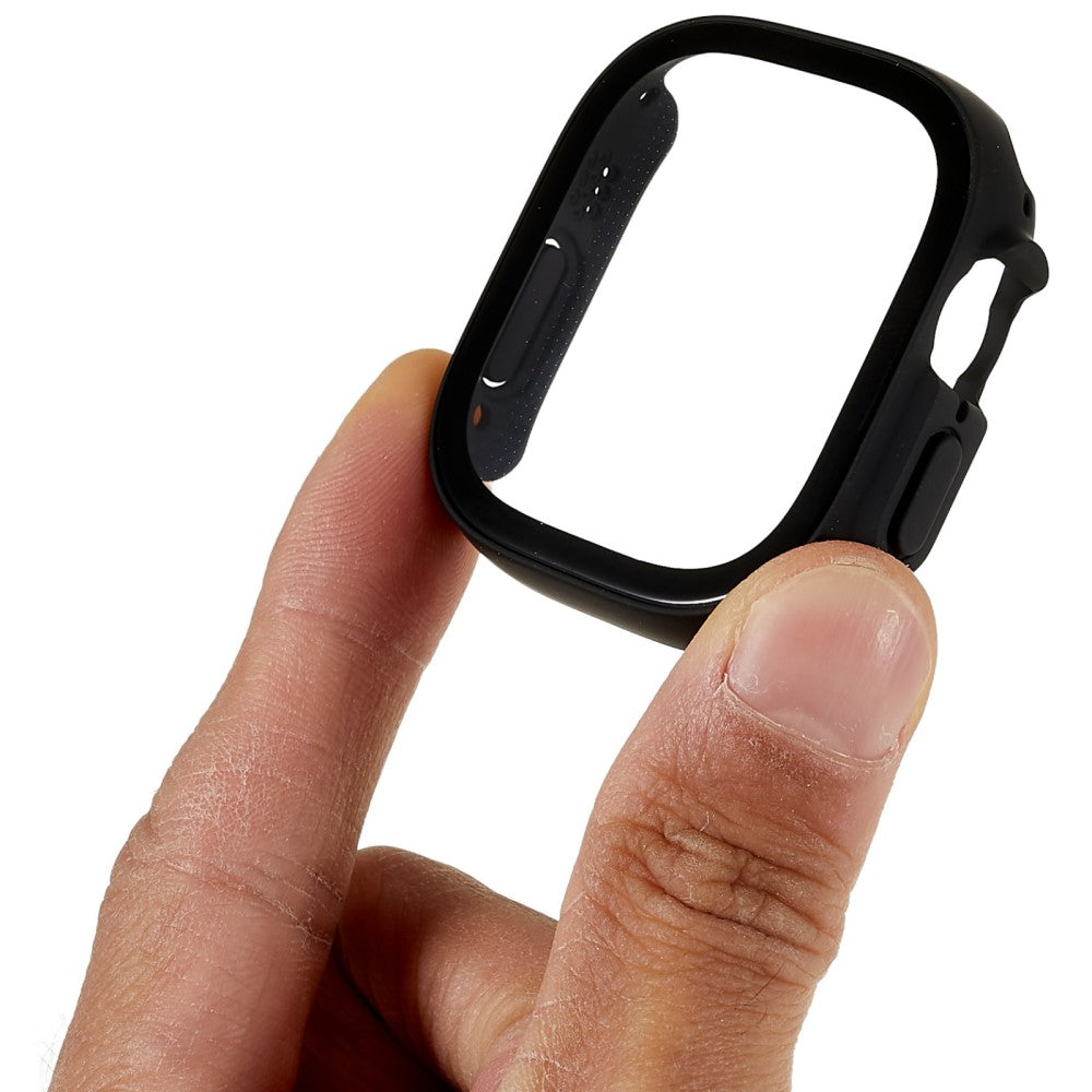 Vildt Flot Cover med Skærmbeskytter i Plastik og Hærdet Glas passer til Apple Watch Ultra