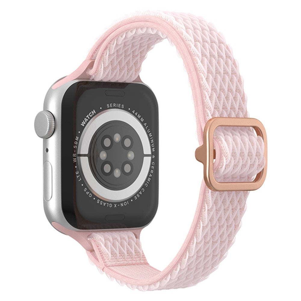 Rigtigt Pænt Nylon Rem passer til Apple Watch Series 7 45mm