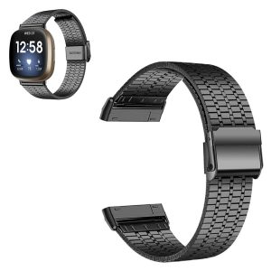 Smuk Metal Universal Rem passer til Fitbit Sense 1 / Fitbit Versa 3 Online Hot Salg