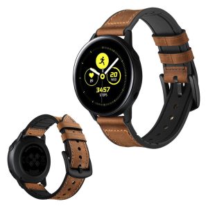 Ægte Læder Universal Rem passer til Garmin Vivoactive 3 / Garmin Vivomove HR Udsalg