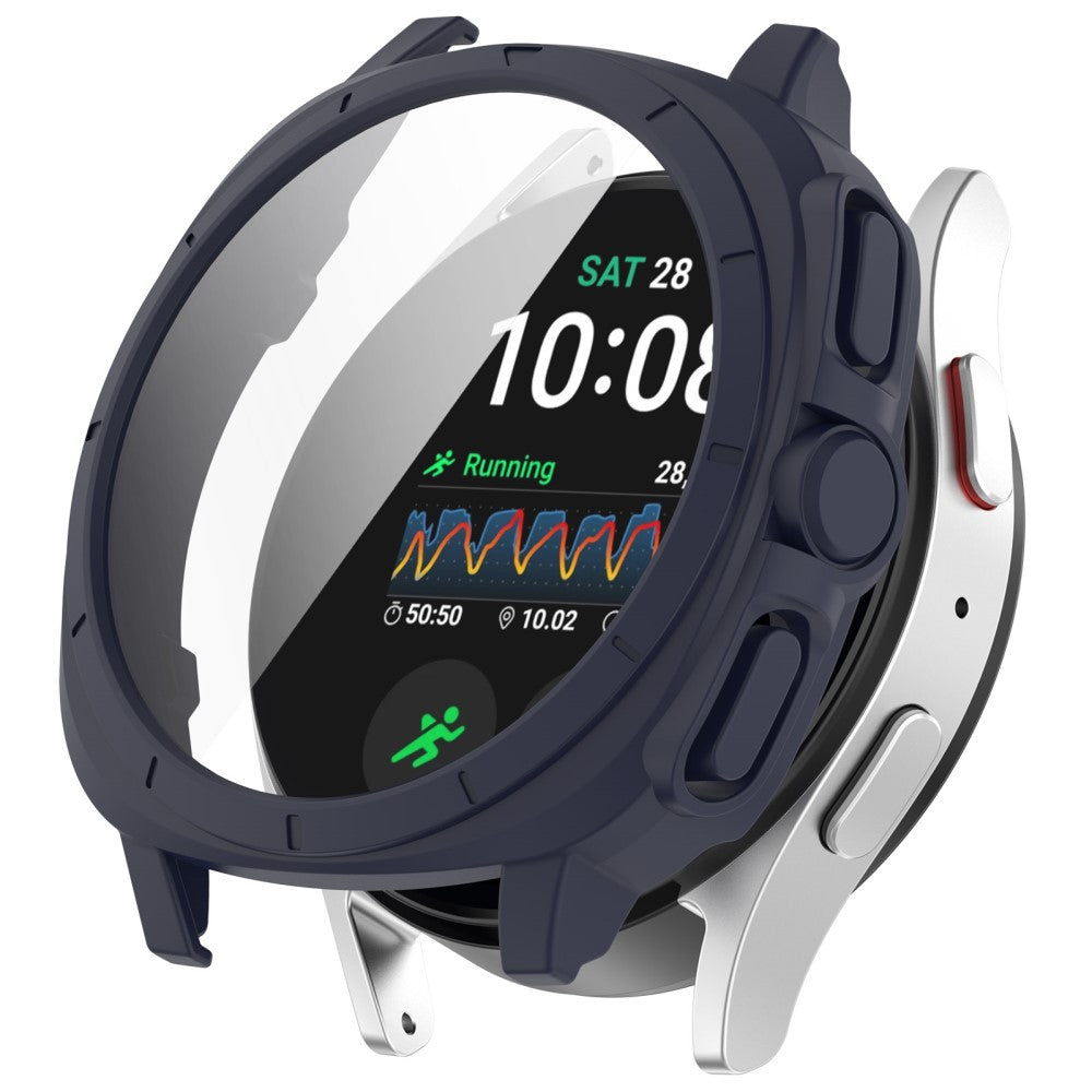 Holdbart Cover med Skærmbeskytter i Plastik passer til Samsung Galaxy Watch 7 40mm