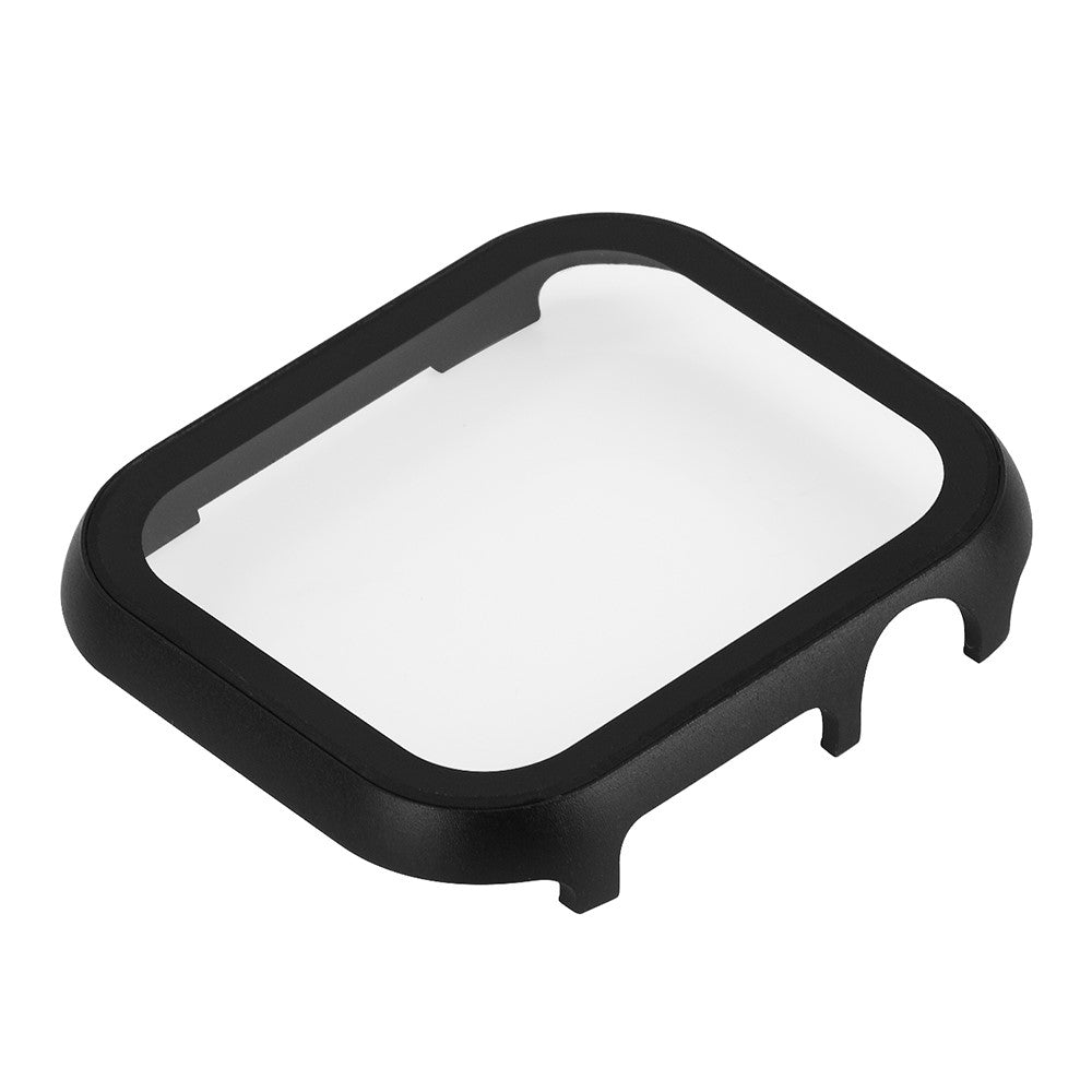 Mega Fed Universal Cover med Skærmbeskytter i Metal og Hærdet Glas passer til Apple Smartwatch Rabat