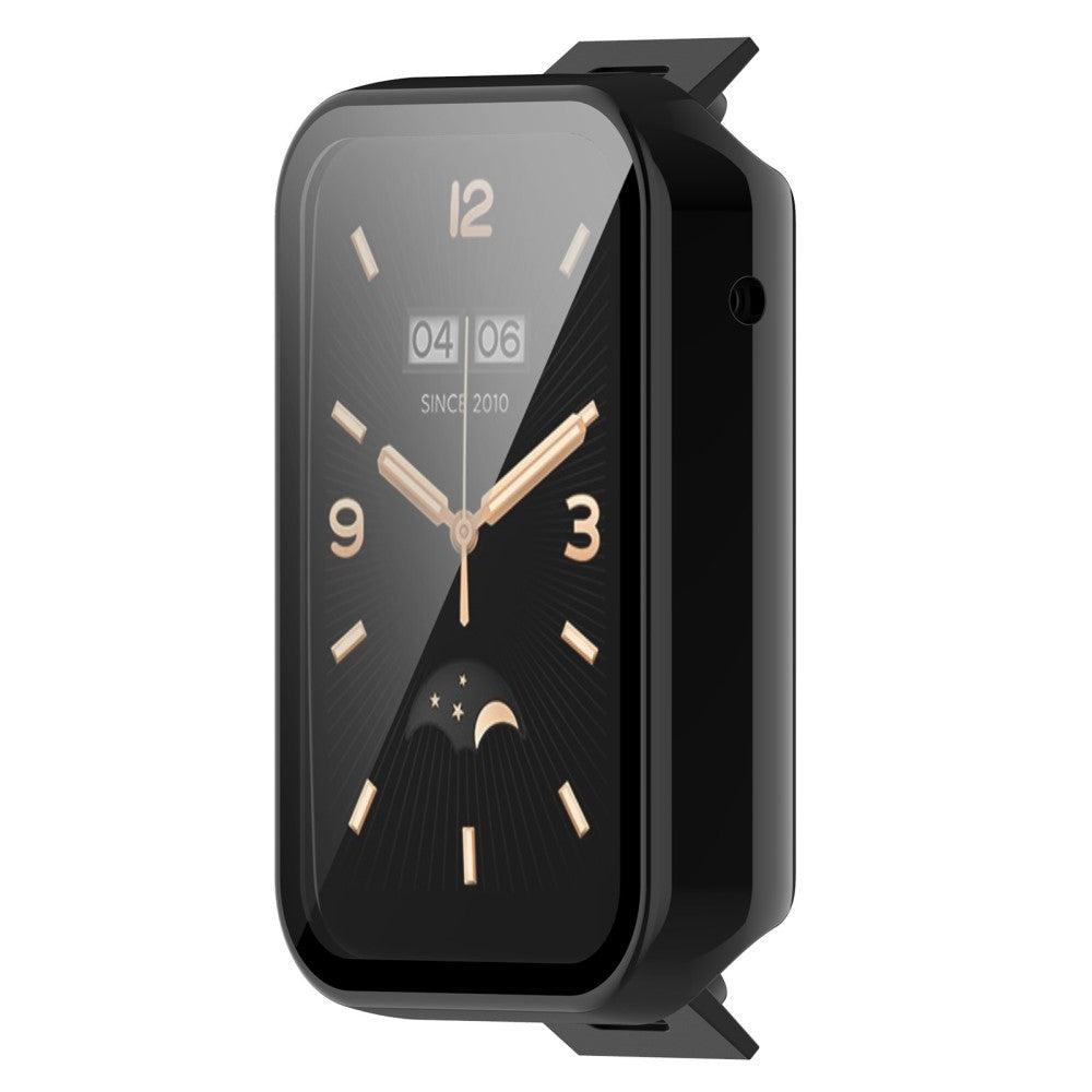 Mega Godt Cover med Skærmbeskytter i Plastik og Hærdet Glas passer til Xiaomi Mi Band 7 Pro Levere