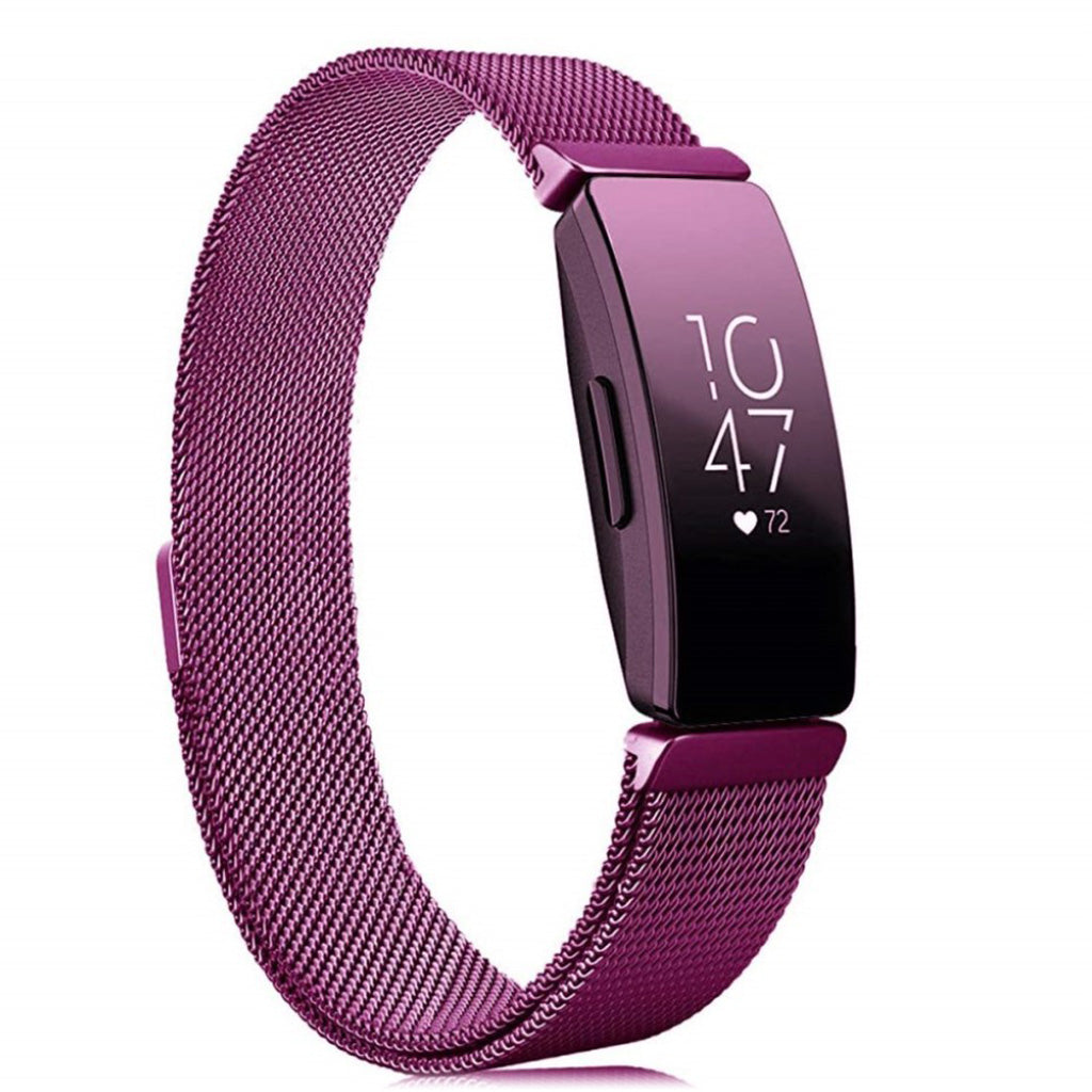 Rigtigt Hårdfør Silikone Rem passer til Fitbit Inspire 1