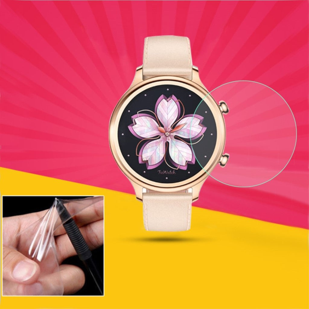Silikone Skærmbeskytter passer til TicWatch C2 Rose Gold