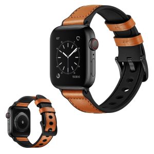 Skøn Ægte Læder Universal Rem passer til Apple Smartwatch