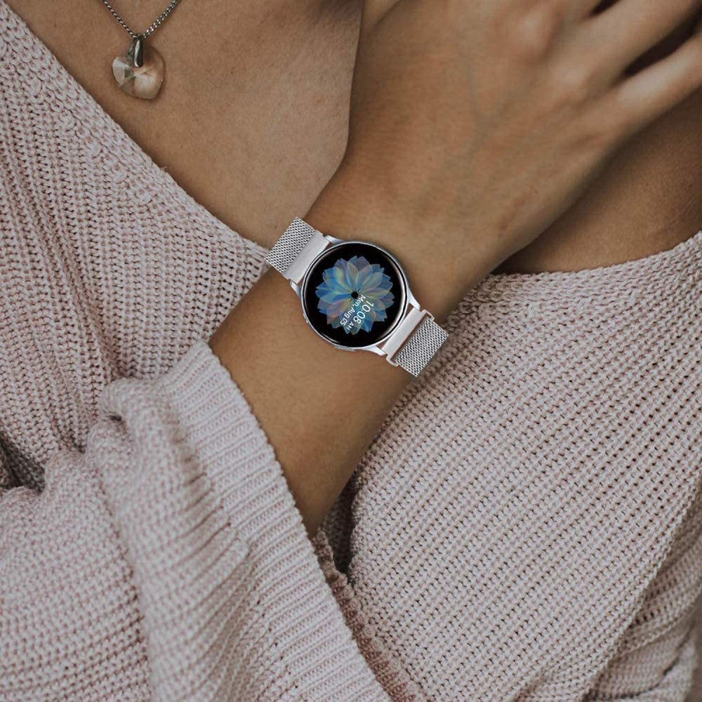 Skøn Metal Rem passer til Garmin Vivomove Luxe