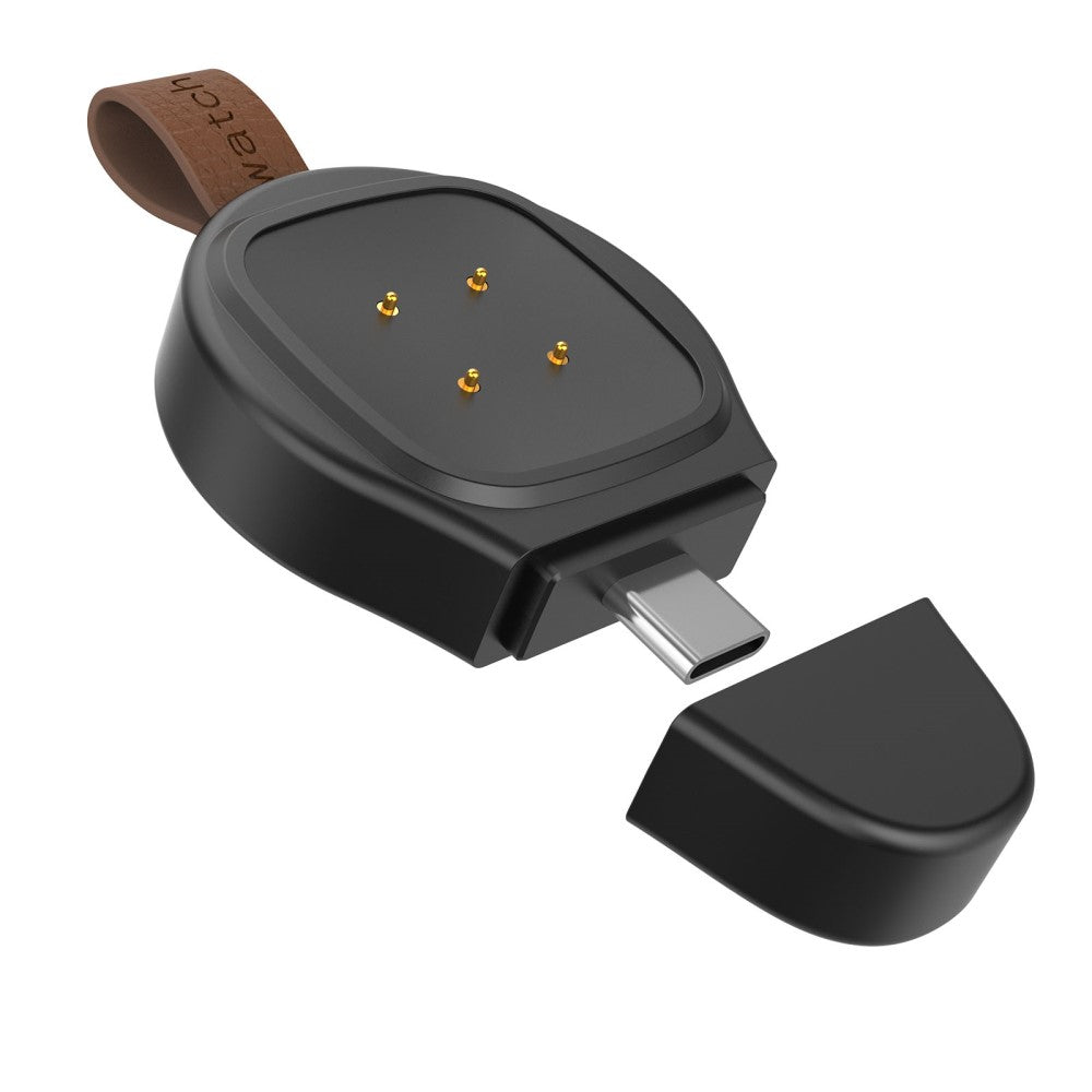 Plastik Magnetisk Type-C Ladestation passer til Fitbit Sense 1 / Fitbit Versa 3