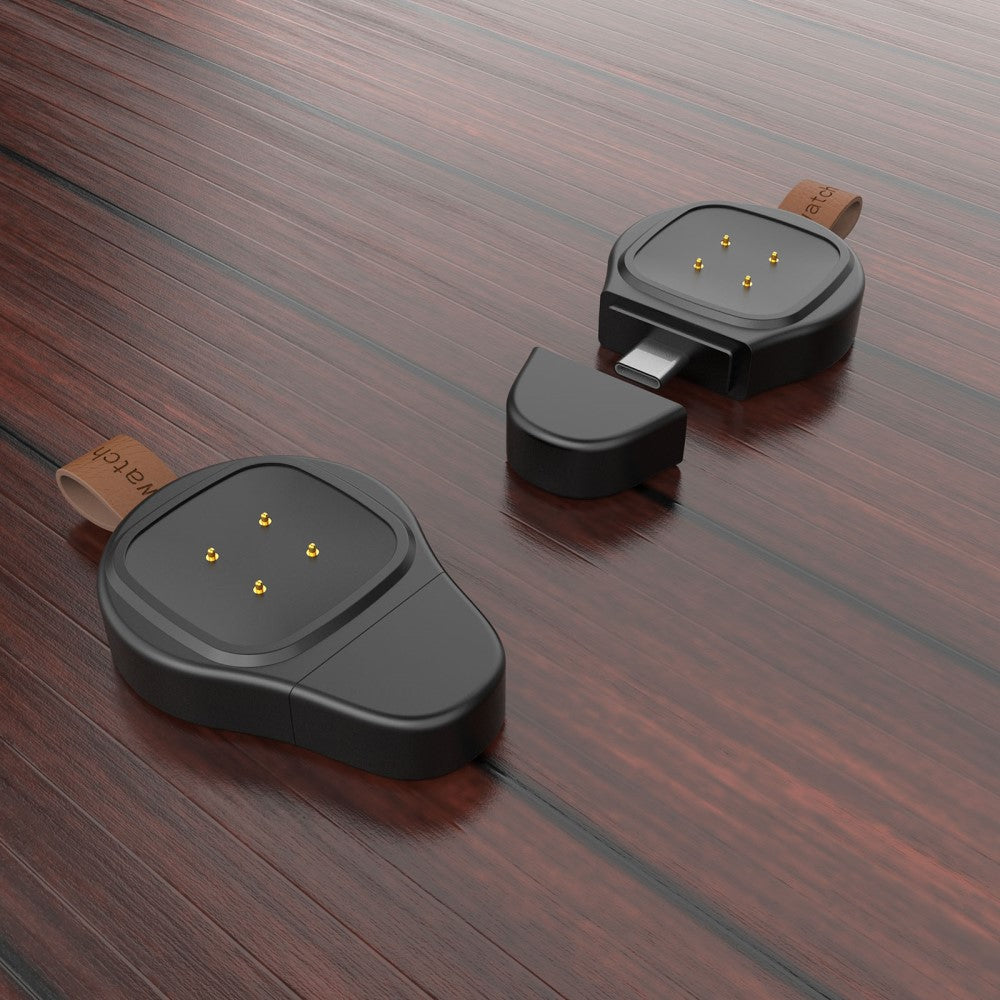 Plastik Magnetisk Type-C Ladestation passer til Fitbit Sense 1 / Fitbit Versa 3