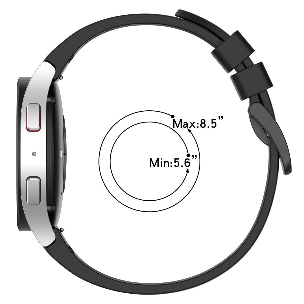 Rigtigt Pænt Silikone Universal Rem passer til Smartwatch