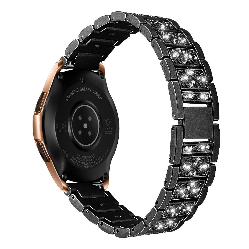 Skøn Metal Og Rhinsten Rem passer til Samsung Galaxy Watch (42mm)