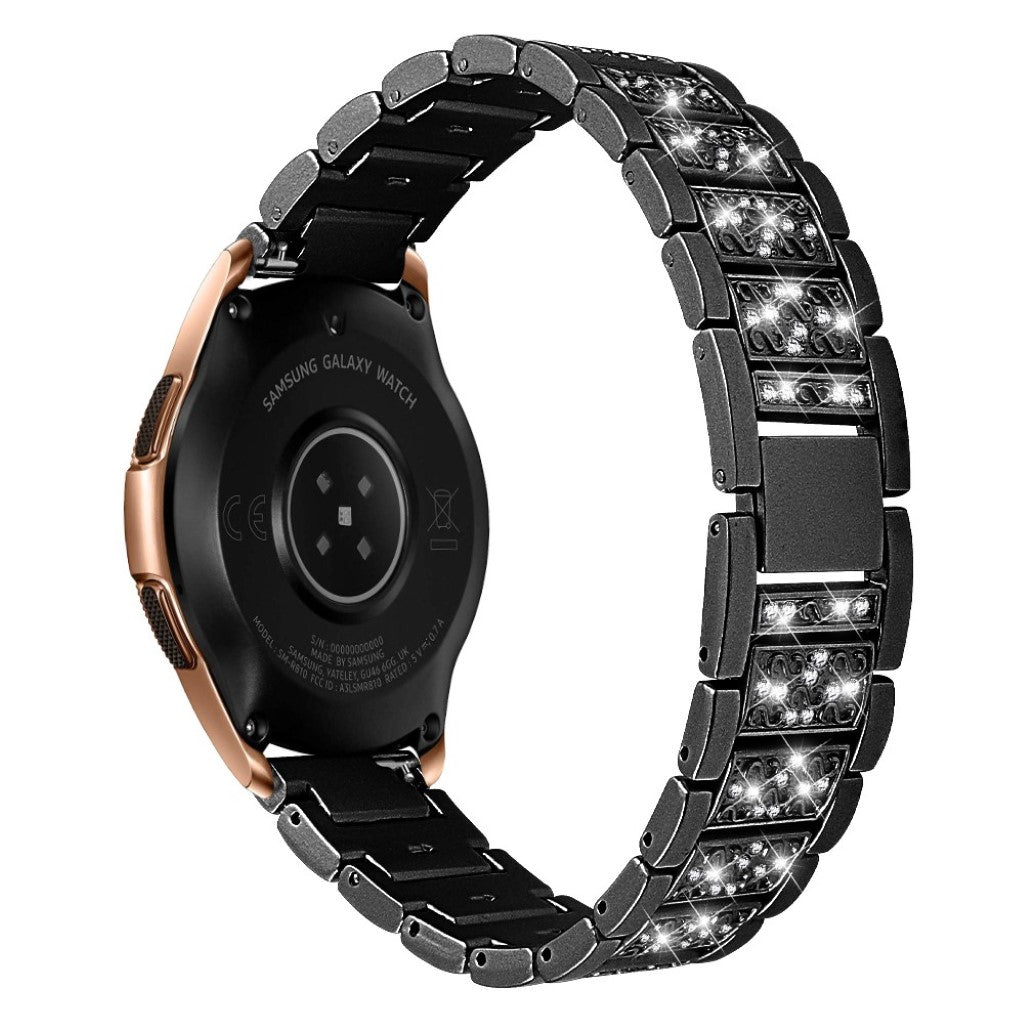 Skøn Metal Og Rhinsten Rem passer til Samsung Galaxy Watch (42mm)
