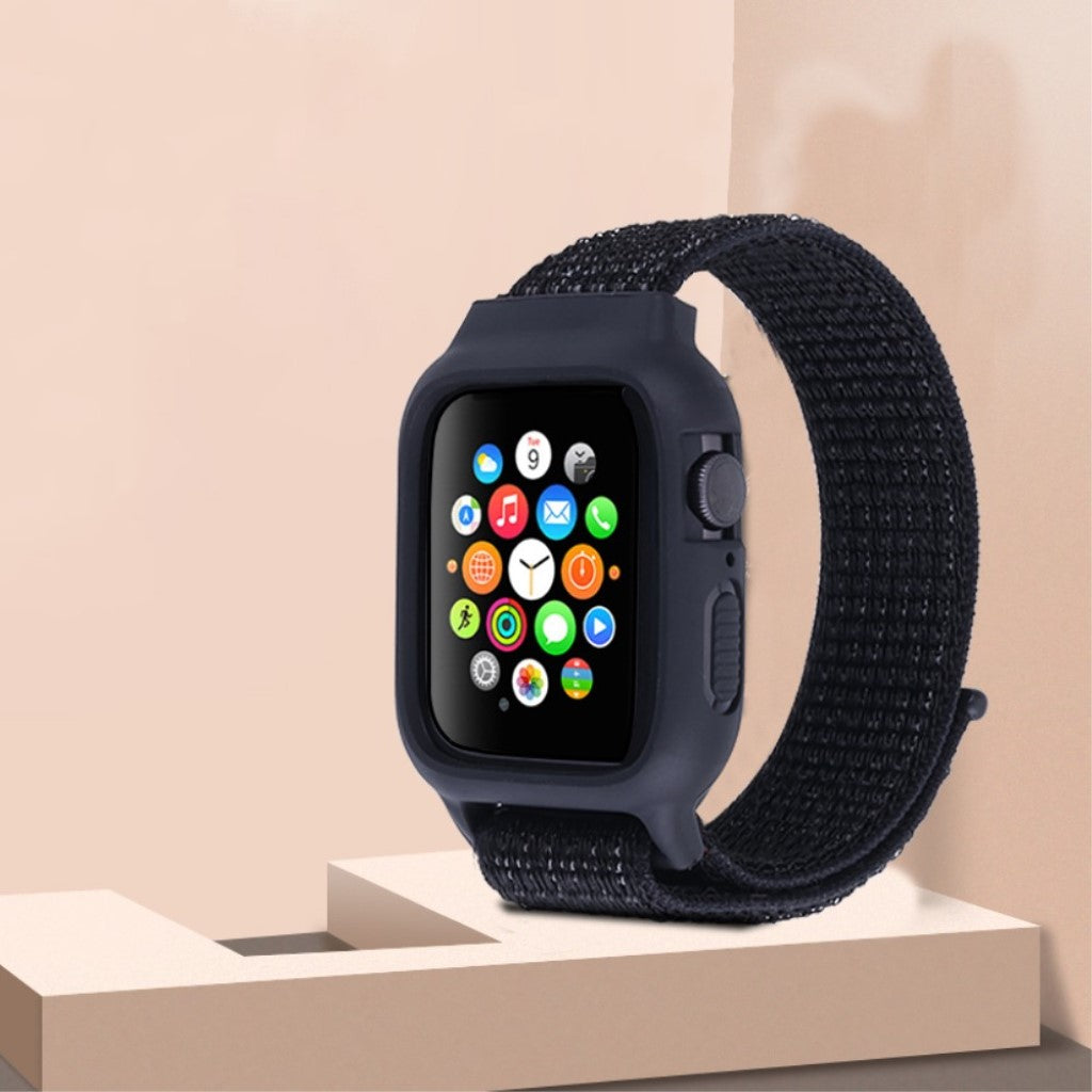 Super Nydelig Nylon Rem passer til Apple Watch Series 5 44mm