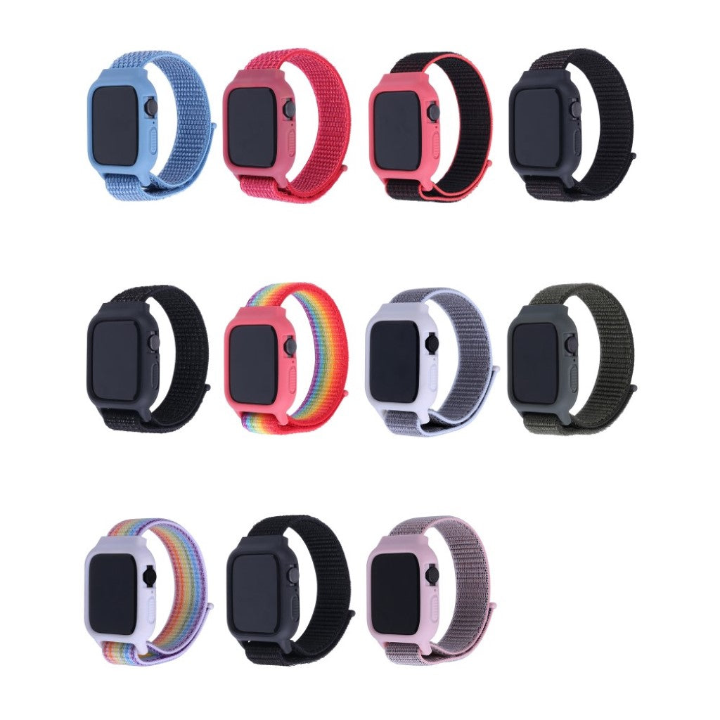 Super Nydelig Nylon Rem passer til Apple Watch Series 5 44mm