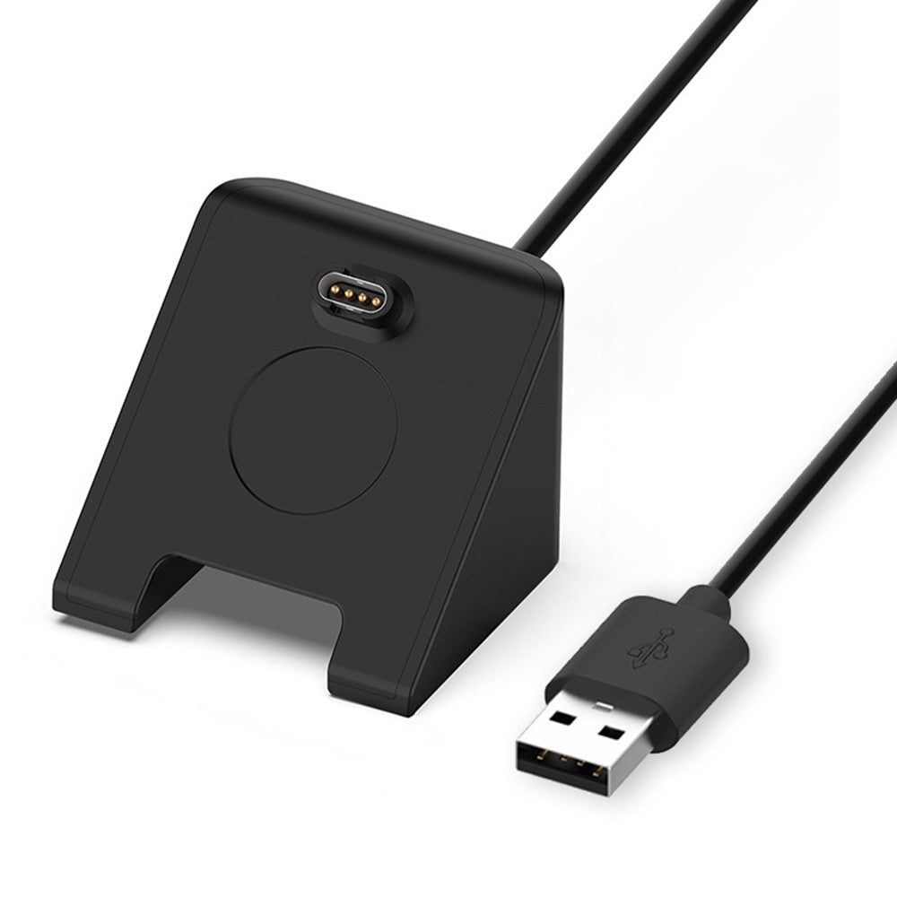 100cm Plastik USB Opladningskabel passer til Garmin Smartwatch