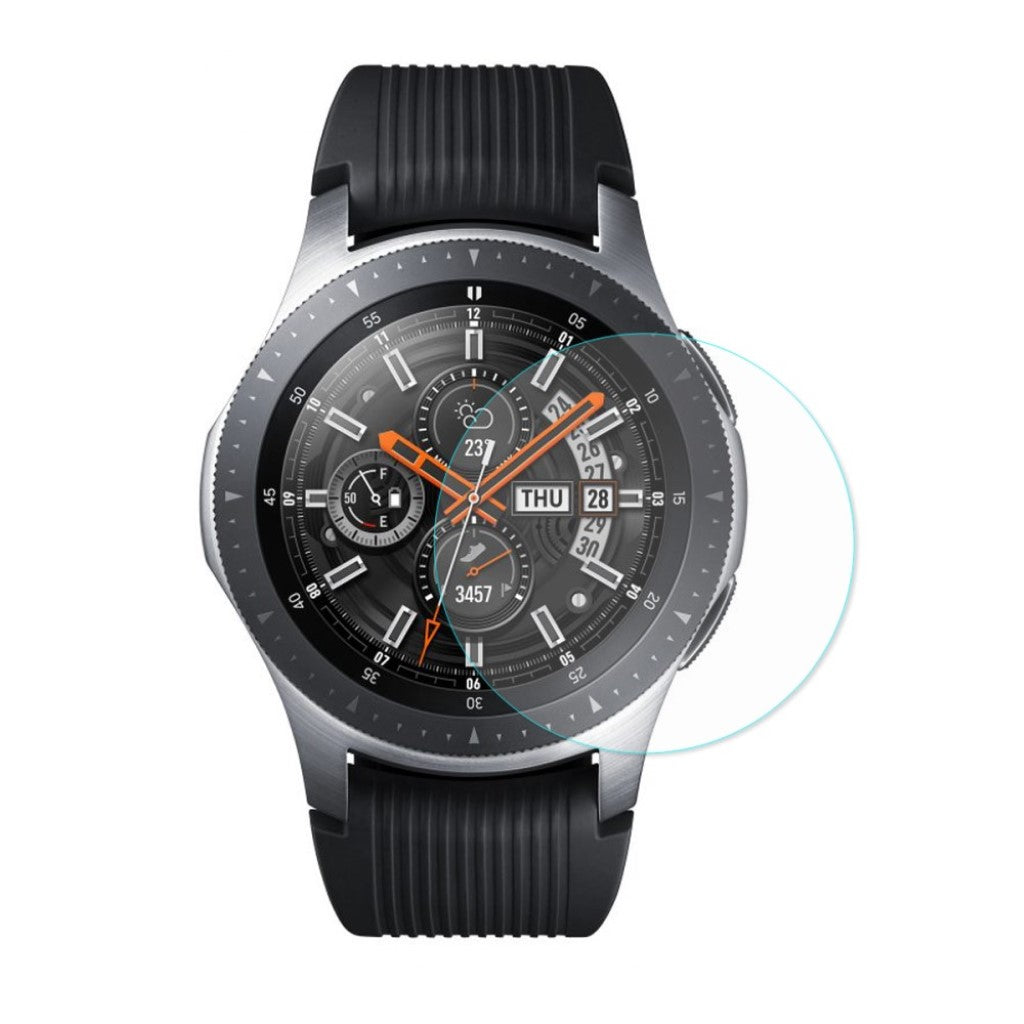 2stk Hærdet Glas Skærmbeskytter passer til Samsung Galaxy Watch (46mm)