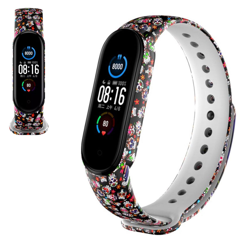 Rigtigt Fint Silikone Rem passer til Xiaomi Mi Band 5