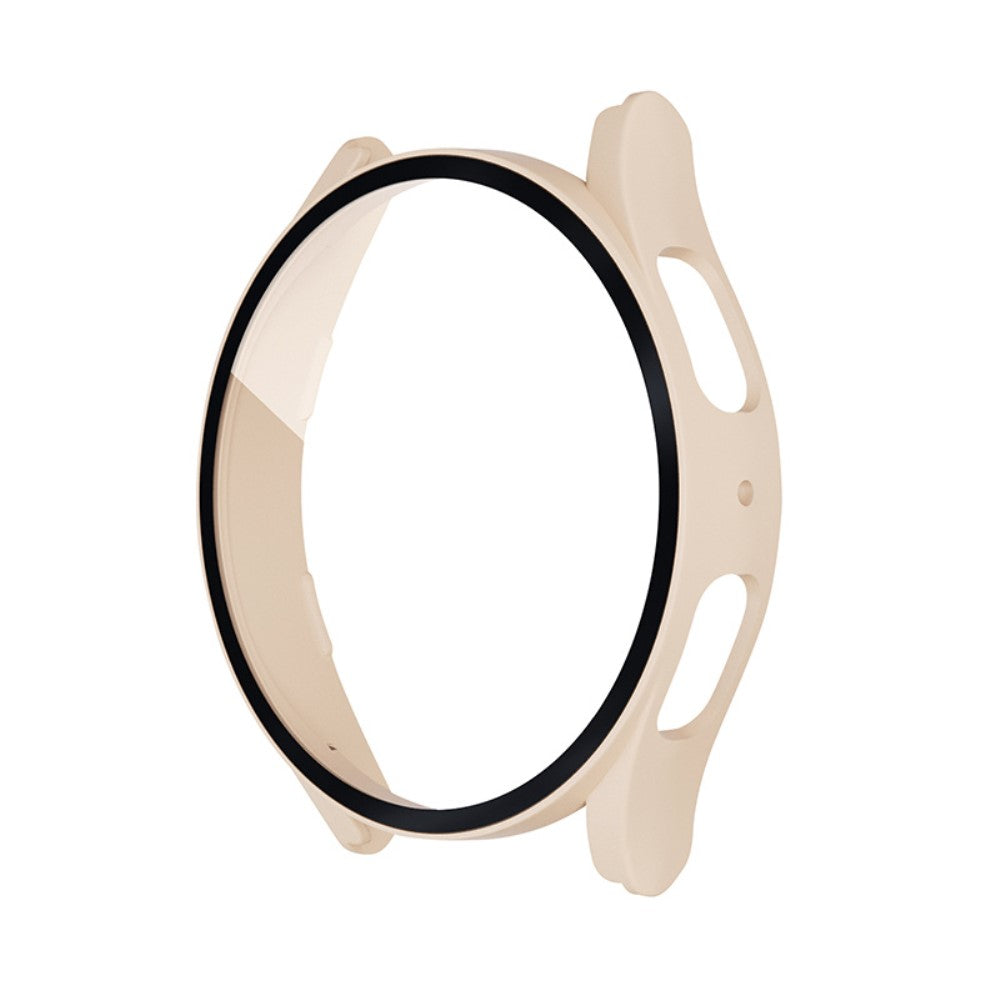 Rigtigt Fint Universal Cover med Skærmbeskytter i Plastik og Hærdet Glas passer til Samsung Galaxy Watch 5 (40mm) / Samsung Galaxy Watch 4 (40mm)